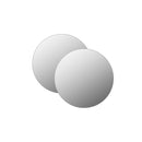 Wall Mirrors 2 Pcs 60 Cm Round Glass