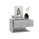 Wall Mounted Bedside Cabinets 2 Pcs