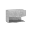 Wall Mounted Bedside Cabinets 2 Pcs