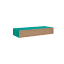 Wall Mounted Drawer Shelf Blue
