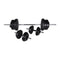 Wall Mounted Power Tower With Barbell And Dumbbell