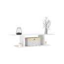 Wall Mounted TV Cabinet High Gloss White