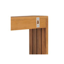 Wall Mounted Towel Rack 35 X 20 X 35 Cm Solid Teak Wood