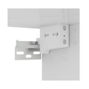 Wall Mounted Tv Cabinet High Gloss White 102 X 35 X 35 Cm Chipboard