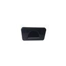 Bullnose Reverse Wall Plate Black