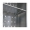Wall Mounted Tool Cabinet Industrial Style Metal Grey And Black