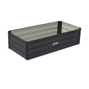 Garden Bed 120 X 60 X 30Cm Galvanized Steel