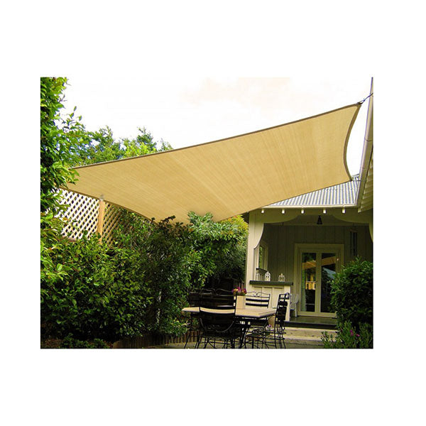 Wallaroo Square Shade Sail 8 X 8 M Sand