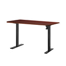 Electric Standing Desk Motorised Sit Stand Desks Table Black 140Cm