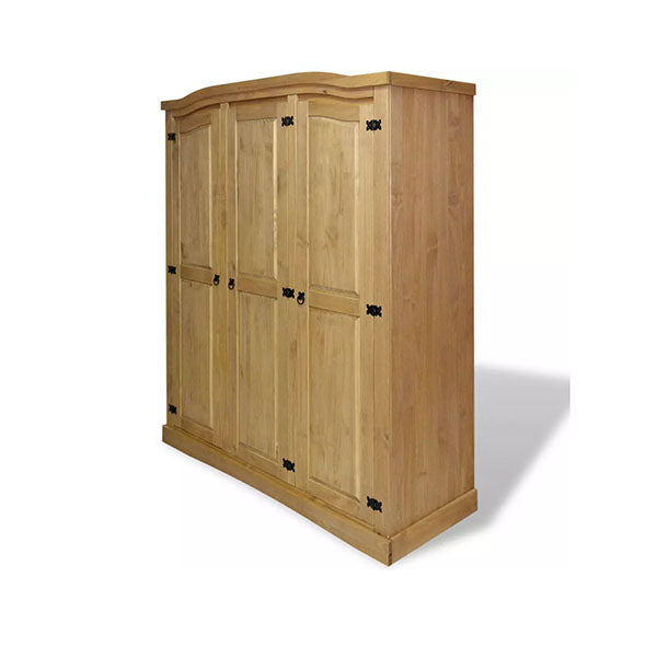 Wardrobe Mexican Pine Corona Range 3 Doors