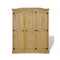 Wardrobe Mexican Pine Corona Range 3 Doors