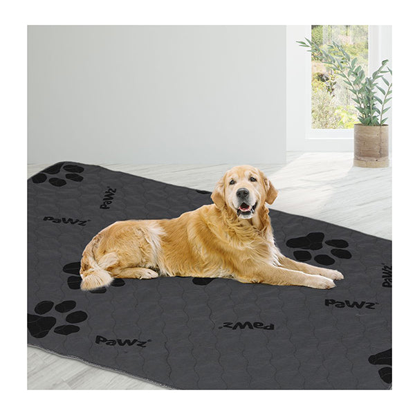 Washable Dog Puppy Training Pad Pee Reusable Cushion Jumbo Grey