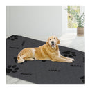 Washable Dog Puppy Training Pad Pee Reusable Cushion Large Grey