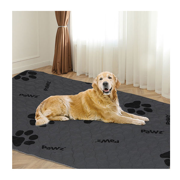 Washable Dog Puppy Training Pad Pee Reusable Cushion Large Grey