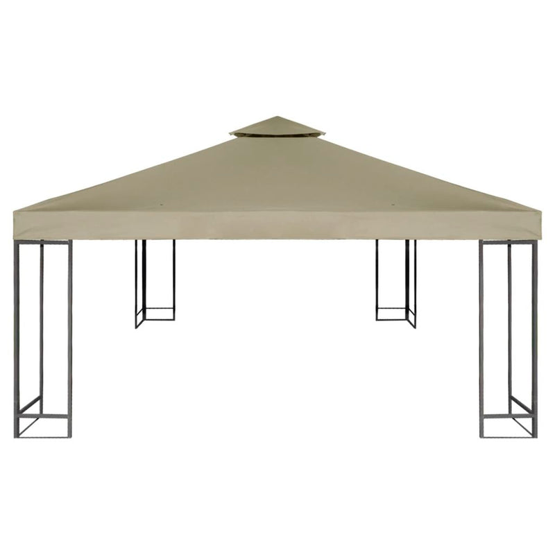 Waterproof Gazebo Cover Canopy Replacement 3 x 3 m - Beige