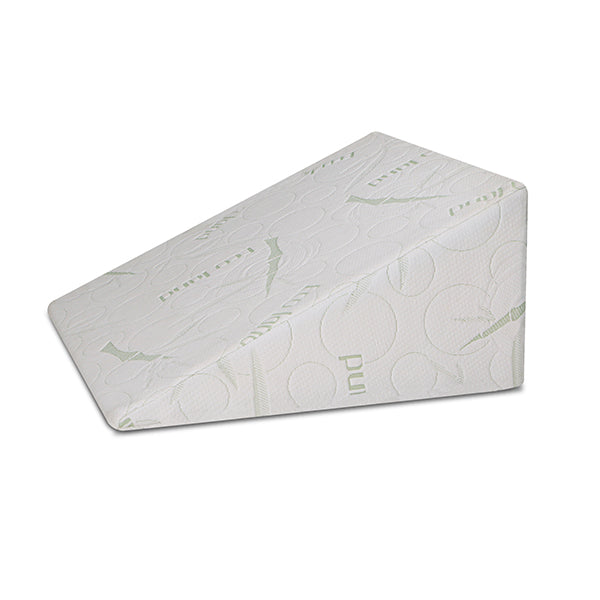 Wedge Pillow Memory Foam Cool Gel Bamboo Cover Cushion