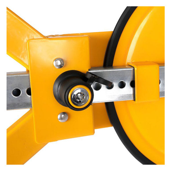 Wheel Lock Clamp Vehicle Caravan Security Anti Theft 2 Keys Heavy