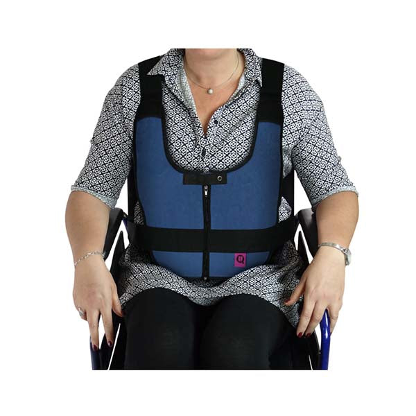 Wheelchair Belt With Padded Support Vest