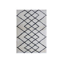 Whirl Ivory Charcoal Rug 115X225Cm