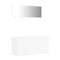 White Bathroom Chipboard Furniture Set