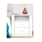 White Bedside Tables Drawers Storage Cabinet