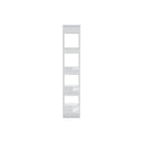White Book Cabinet Room Divider 80 X 30 X 160 Cm Engineered Wood