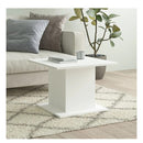 Chipboard White Coffee Table