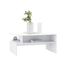 White Chipboard Coffee Table