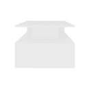 White Chipboard Coffee Table