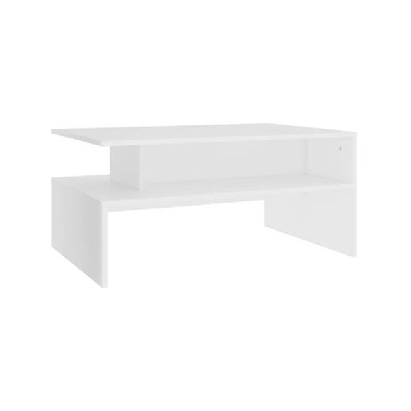 White Chipboard Coffee Table