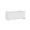 White Engineered Wood Coffee Table