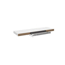 White Floating Wall Shelf Mdf
