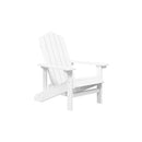 White Garden Adirondack Chair Hdpe