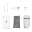 Teeth Water Flosser Rechargeable Cordless Travel Oral Irrigator White
