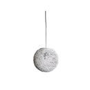 White Spun Cotton Pendant Shade