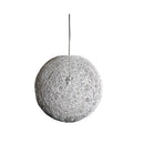 White Spun Cotton Pendant Shade