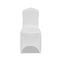 White 100 Pcs Stretch Chair Covers