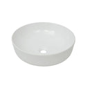 White Basin Round Ceramic