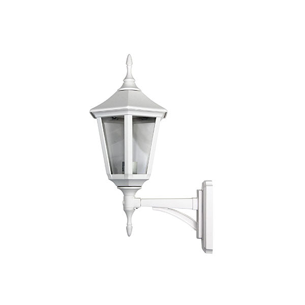 White Premium Outdoor Coach Light Double Insulated Ip44