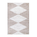 Wind Abstract Diamond Latte Rug