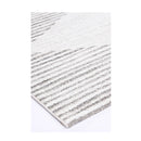 Wind Abstract Diamond Silver Rug