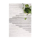 Wind Abstract Diamond Silver Rug