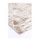Wind Transitional Geometric Latte Rug