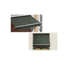Window Fixed Pivot Arm Awning Outdoor Blinds Retractable Canopy