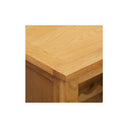Wine Cabinet Solid Oak Wood