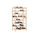 Wine Rack Cedar Wood