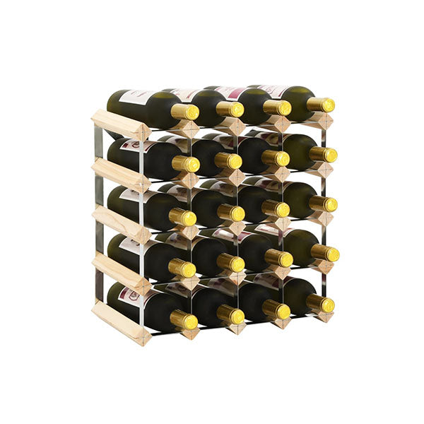 Wine Rack For 20 Bottles Solid Pinewood