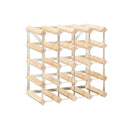 Wine Rack For 20 Bottles Solid Pinewood