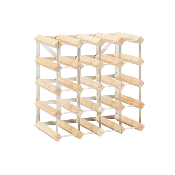 Wine Rack For 20 Bottles Solid Pinewood