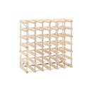 Wine Rack For 42 Bottles Solid Pinewood